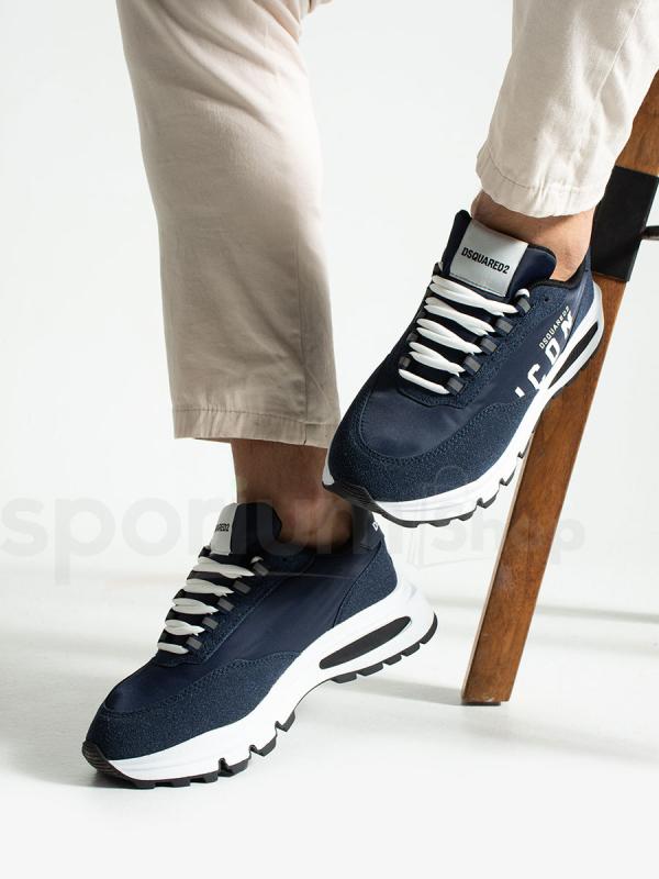 حذاء سنيكرز رجالي Dsquared2 ICON بتفاصيل شعار