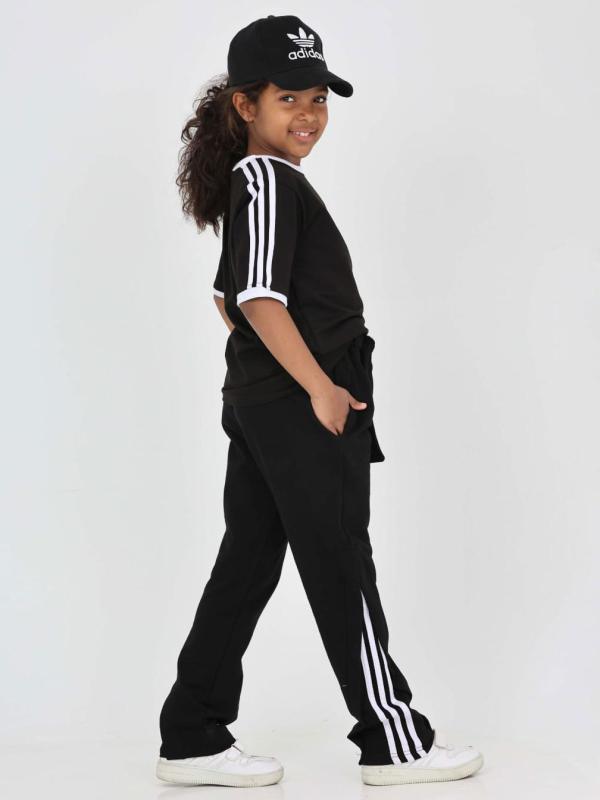 Kız Çocuk Kısa Kol Adidas Eşofman Takımı